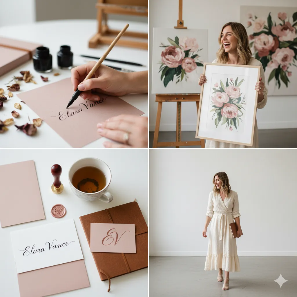 Visual identity photography for personal brands